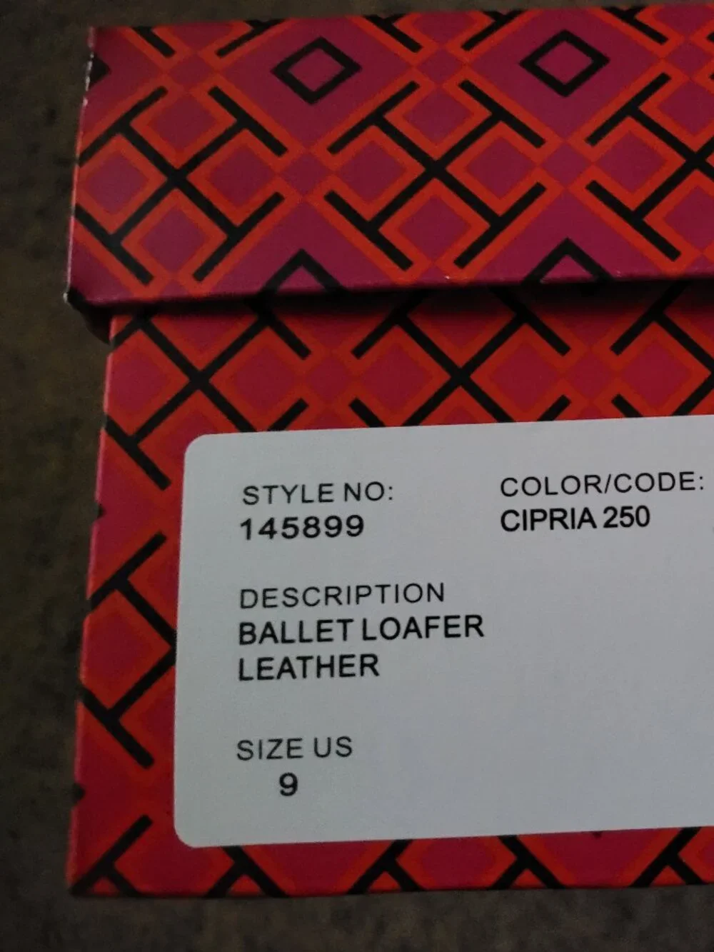 Tory Burch material crafted